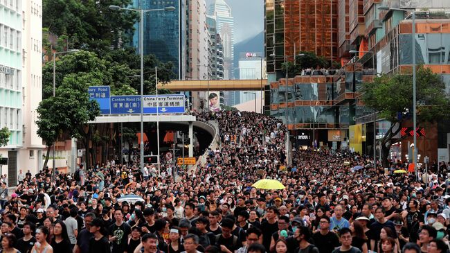 Протест против внесения поправок к законопроекту об экстрадиции, Гонконг