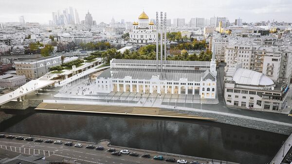 Проект реконструкции ГЭС-2 на Болотной набережной в Москве