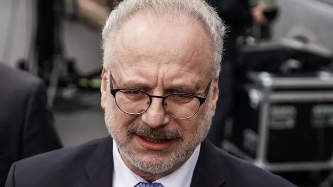 Президент Латвии Эгилс Левитс