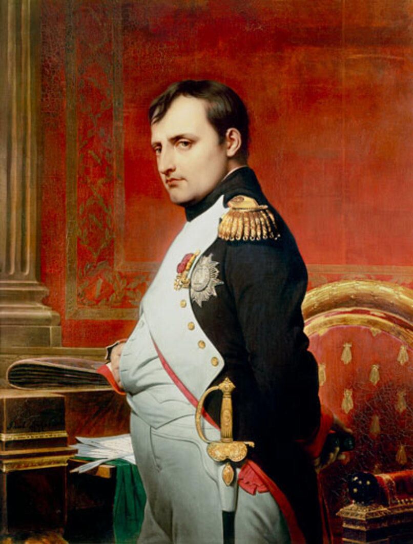 Наполеон I Бонапарт, портрет кисти Поля Делароша (1807) Наполеон I Бонапарт, портрет кисти Поля Делароша (1807) - РИА Новости, 1920, 09.04.2025