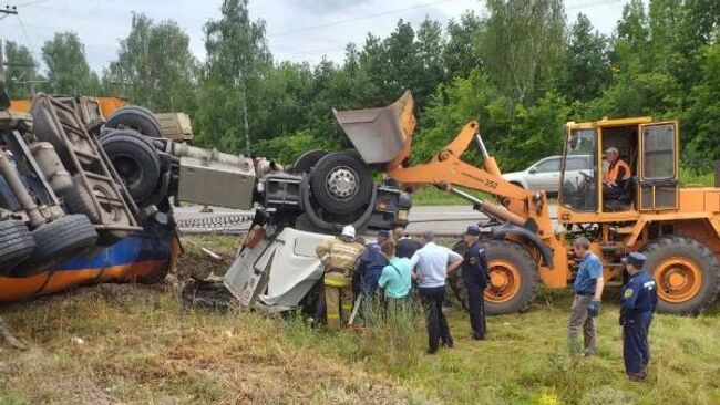  ДТП на автодороге Обоянь-Суджа Беловского района Курской области. 8 июля 2019