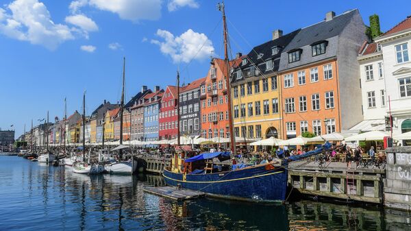 Канал Nyhavn (Новая гавань) в Копенгагене