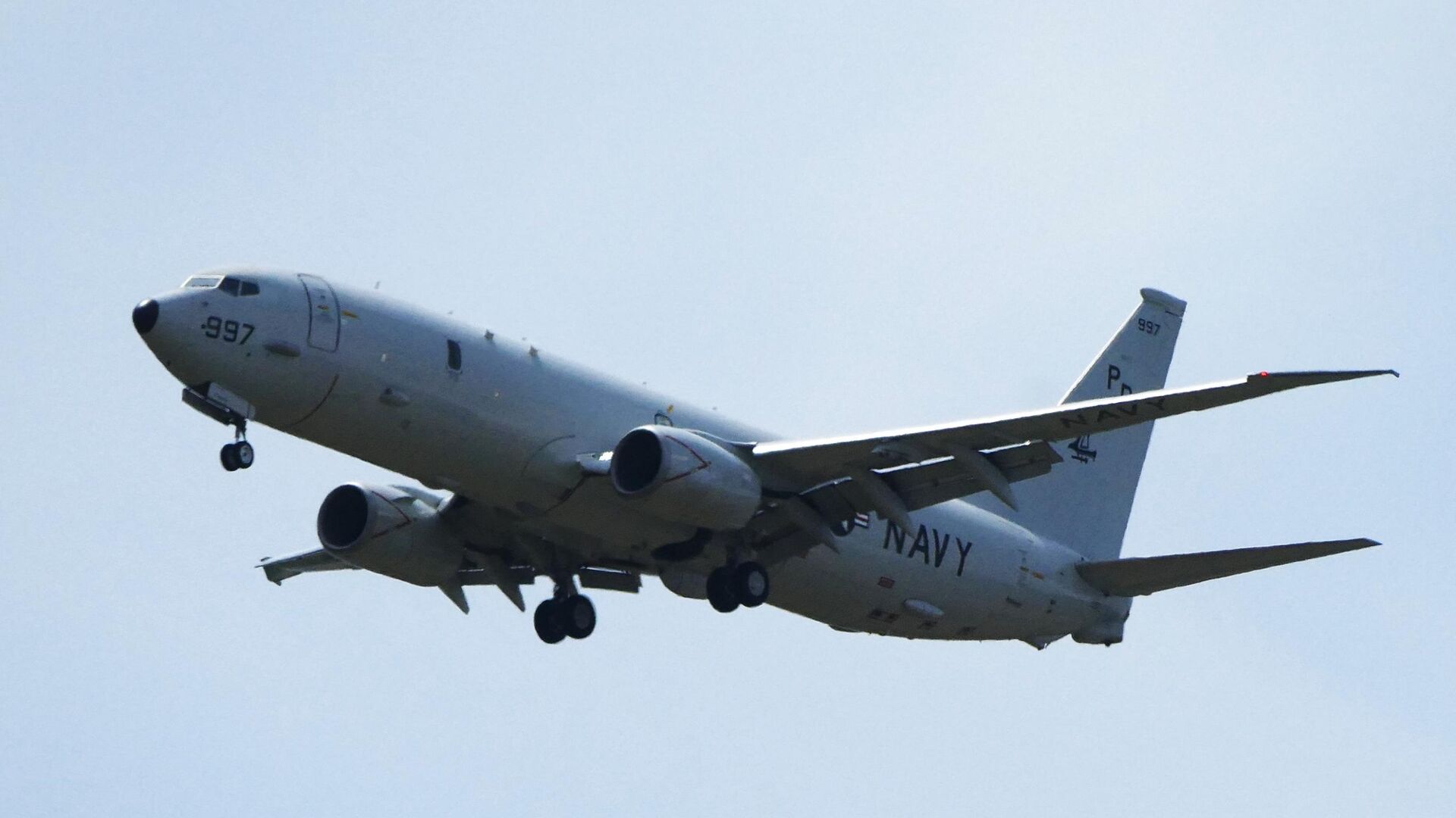 Самолет Boeing P-8 Poseidon военно-морских сил США - РИА Новости, 1920, 01.03.2024