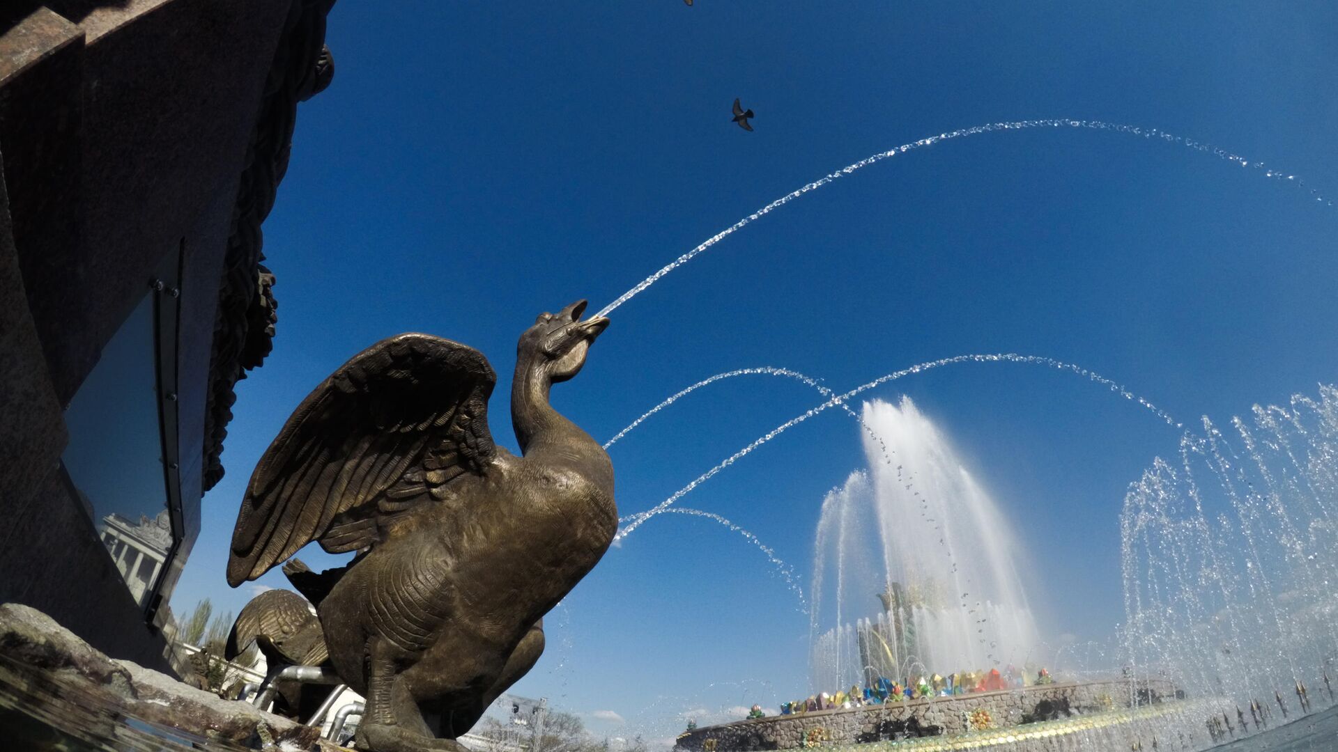 Открытие сезона фонтанов в Москве - РИА Новости, 1920, 10.07.2019