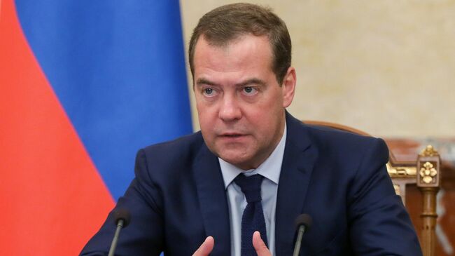 Председатель правительства РФ Дмитрий Медведев