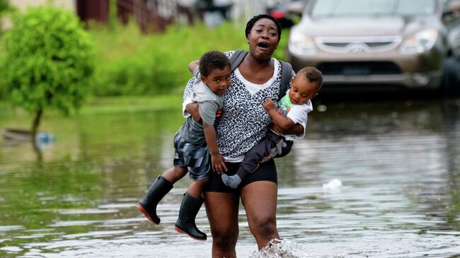 Последствия наводнения в Новом Орлеане