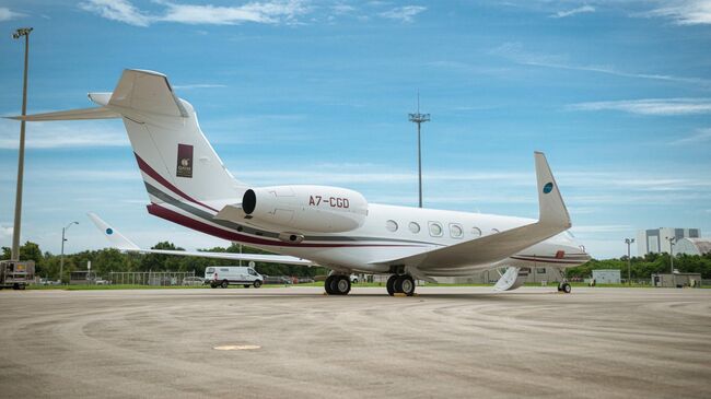 Самолет Gulfstream G650ER миссии One More Orbit