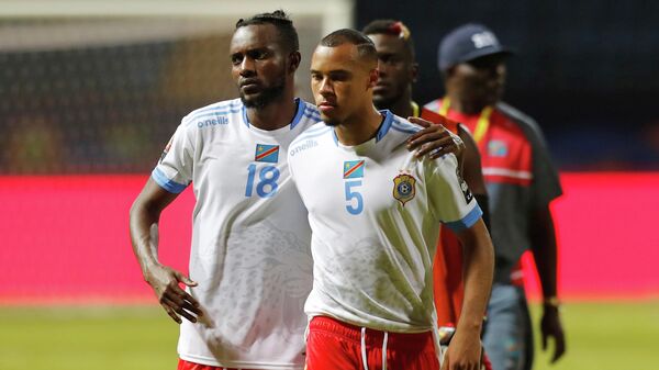 Футболисты ДР Конго после вылета с Кубка Африканских наций