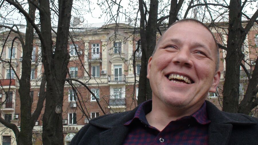 Бывший министр обороны ДНР Игорь Хакимзянов. Был задержан Азовом вместе с Филичкиным 7 мая в Мариуполе