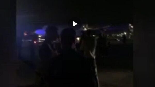 Опубликовано видео эвакуации пассажиров из самолета в Шереметьево