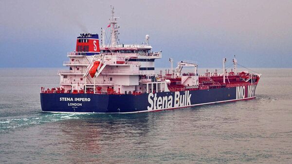 Британский танкер Stena Impero