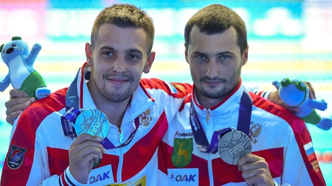 Чемпионат мира FINA 2019. Синхронные прыжки в воду. Мужчины. Вышка 10 м