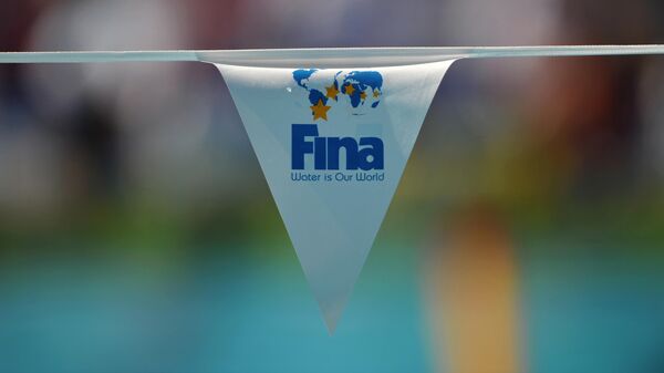 Логотип Международной федерации плавания (FINA)