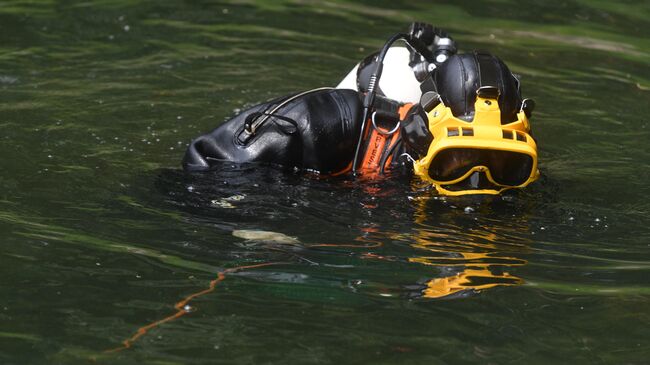 Водолазное обследование Патриаршего пруда