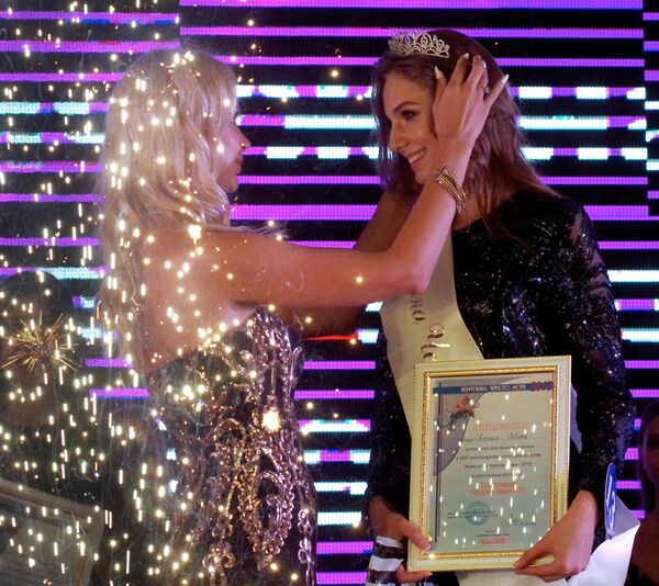Победительница  23-го Международного конкурса красоты Жемчужина Черного моря - 2019 в Севастополе Ксения Соболь