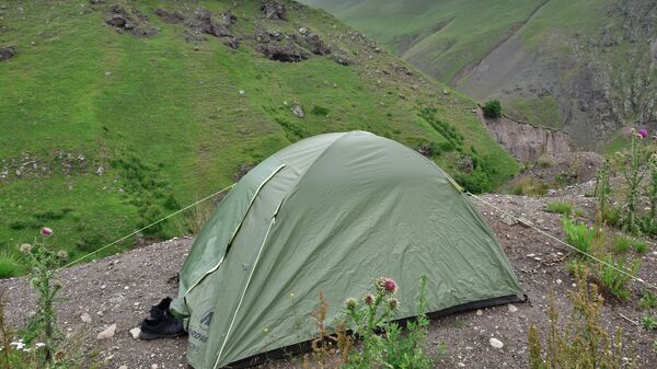 Палатка лагеря 