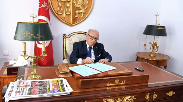 Президент Туниса Аль-Баджи Гаид ас-Себси