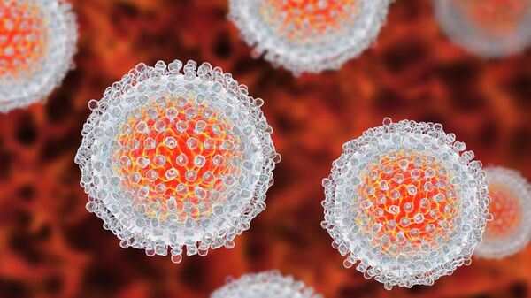 Вирус гепатита C, 3D модель
