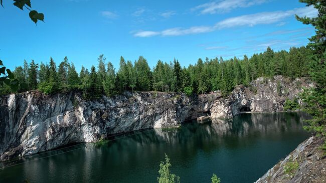 Карелия. Горный парк Рускеала.