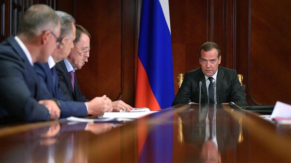 Дмитрий Медведев проводит совещание с вице-премьерами РФ. 30 июля 2019