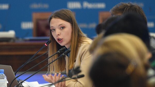 Незарегистрированный кандидат в депутаты Московской городской думы Анастасия Брюханова 