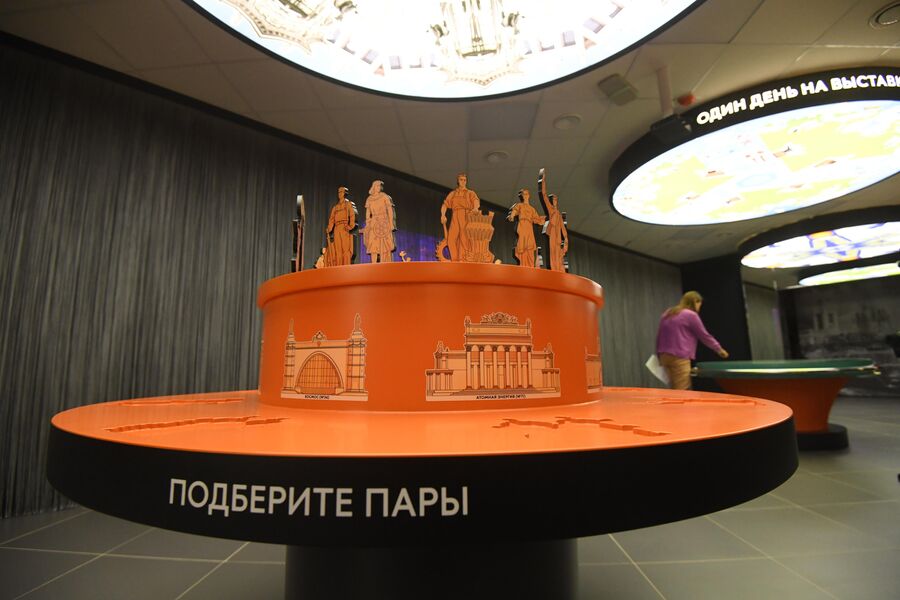 Экспонат в музее ВДНХ в Москве