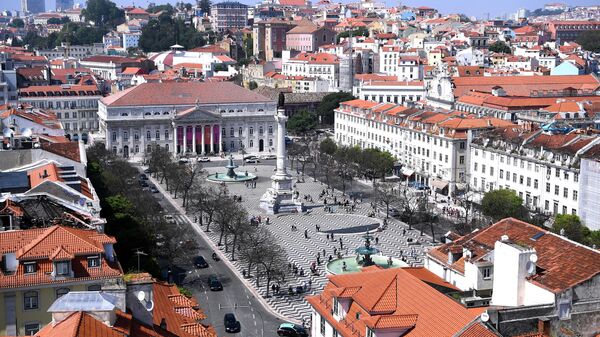 Площадь Россиу в Лиссабоне