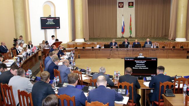 Сессия регионального парламента Липецкой области