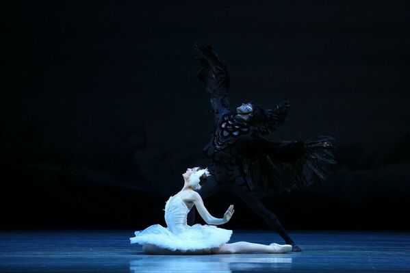Сцена из балета Лебединое озеро