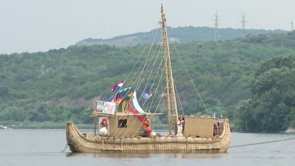 Тростниковая лодка отправится по следам древних мореходов