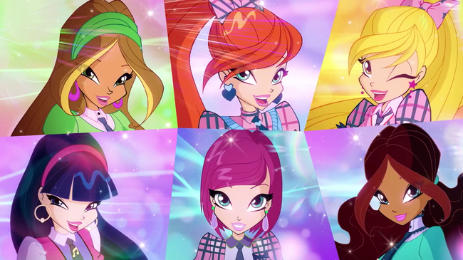 Персонажи мультипликационного сериала Winx Club