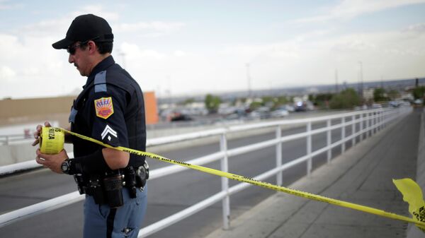Полиция на месте стрельбы в Walmart в Эль-Пасо, штат Техас. 3 августа 2019