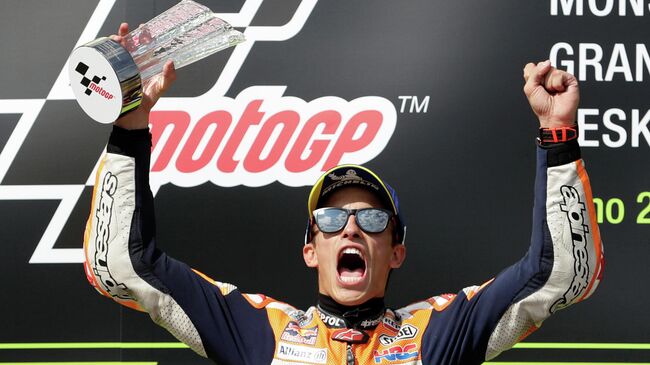 Пилот команды Repsol Honda Марк Маркес (Испания)