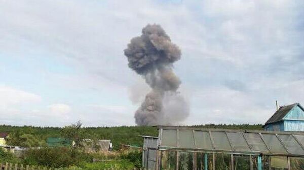 Взрыв в Ачинском районе Красноярского края