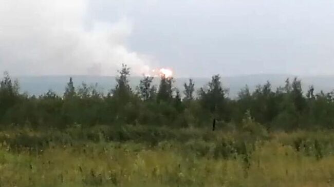 Взрыв на территории воинской части в Ачинском районе Красноярского края