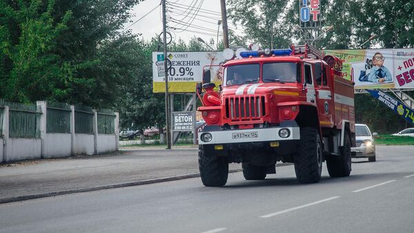 Пожарная машина в Ачинске