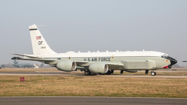 Самолет Boeing RC-135U Combat Sent ВВС США