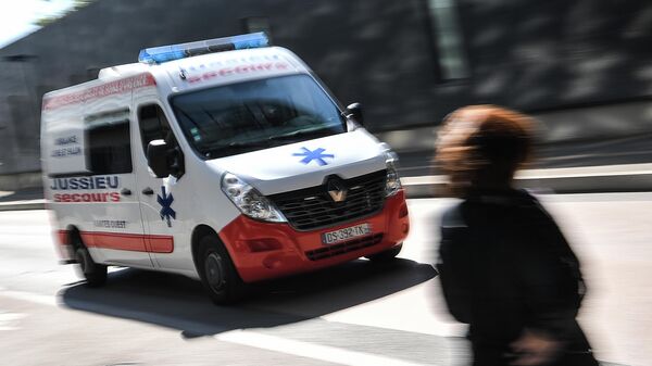 Машина скорой помощи в Нанте, Франция