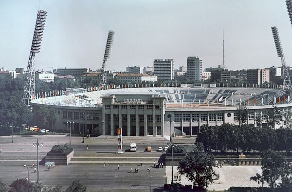 Стадион Динамо в Москве. Архив