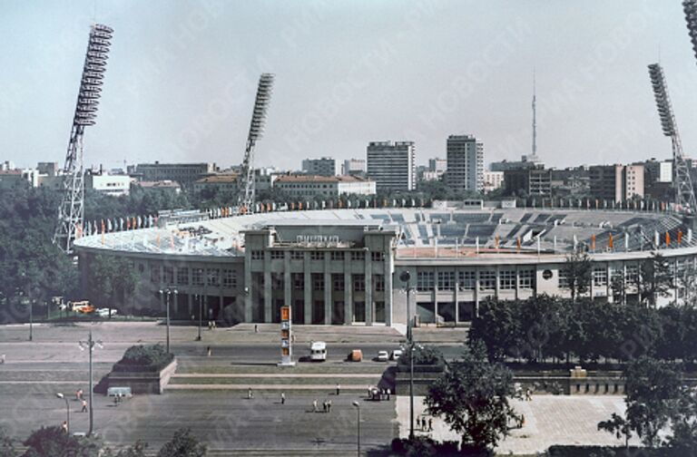 Стадион Динамо в Москве 