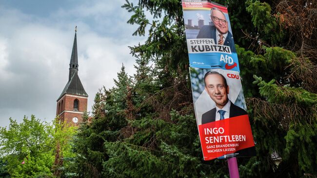 Предвыборная кампания в  Бранденбурге