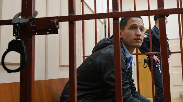 Айдар Губайдуллин на заседании Басманного суда