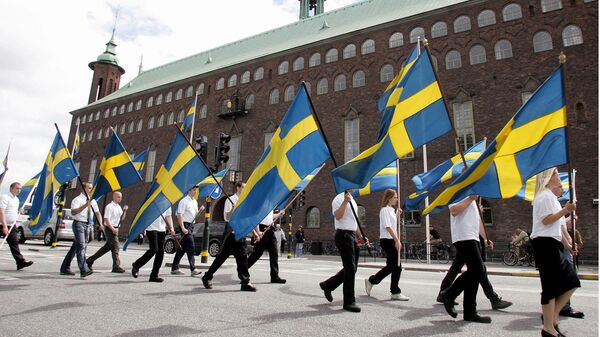 Празднование Национального дня Швеции. 6 июня 2005 