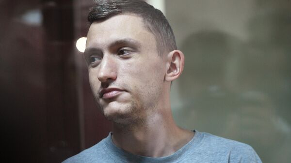 Константин Котов, задержанный на несанкционированной акции 10 августа в Москве