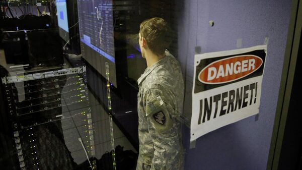Центр кибер-исследований в Военной академии США в Вест-Пойнте, штат Нью-Йорк