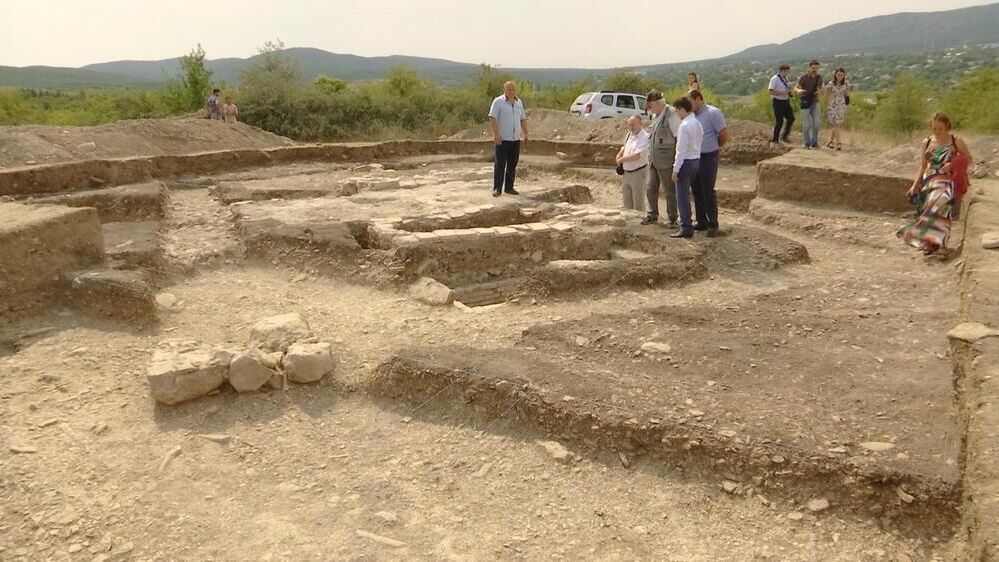 Археологические раскопки на месте древнего города Солхат в Крыму - РИА Новости, 1920, 10.08.2020