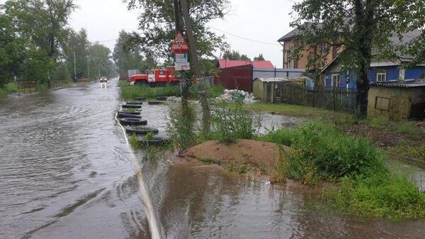 Ликвидация последствий циклона в Хабаровском крае. 17 августа 2019