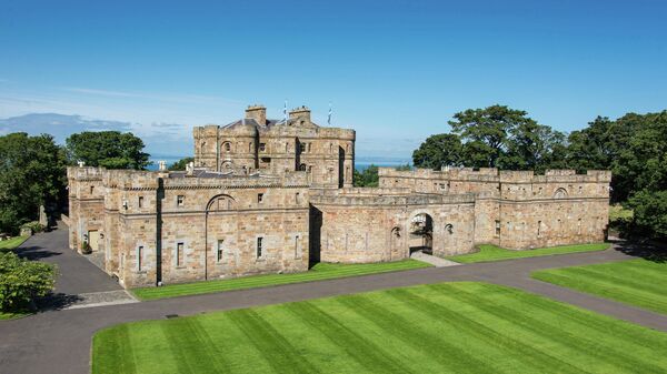 Шотландский замок Сетон XVIII века