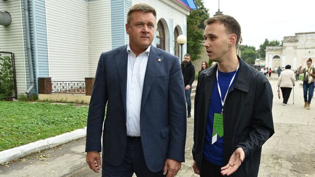 Губернатор Рязанской области Николай Любимов на Форуме древних городов в Рязани