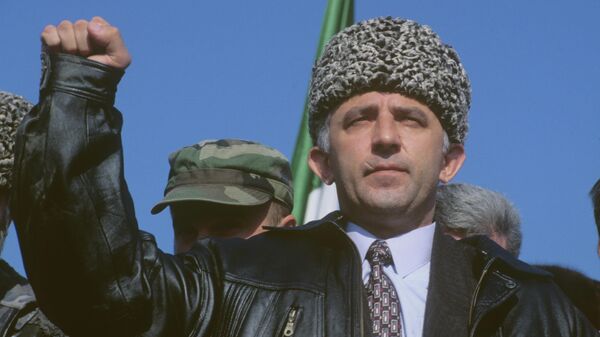 Аслан Масхадов. 1996 год 